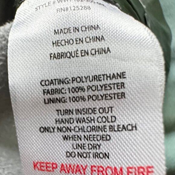 Jason Wu Faux Leather Green Mini Skort - Picture 5 of 6